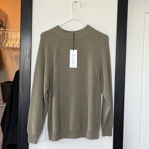 NWT size S Diarte "Jasper" sweater in mint green